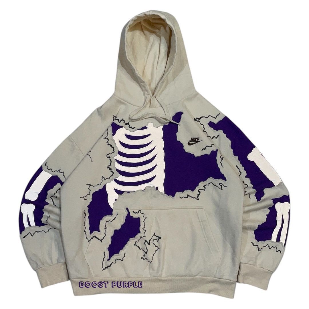 Nike × Vintage Reworked Hoodie Skeleton Size US L / EU 52-54 / 3 - 2 Thumbnail