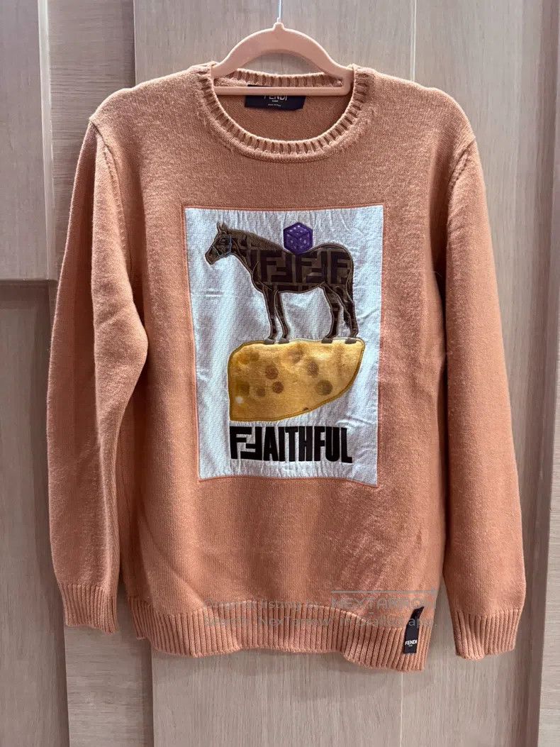 Fendi Fendi Sweater unisex Size US M / EU 48-50 / 2 - 1 Thumbnail