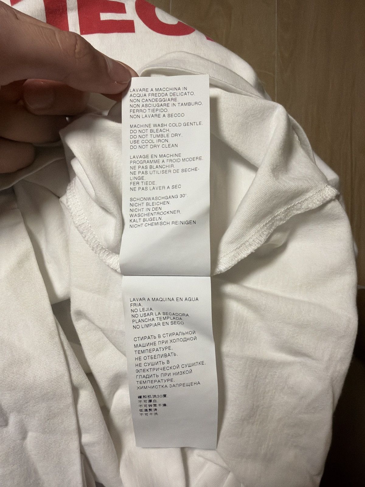 1017 ALYX 9SM 1017 alyx 9sm “techno” tee shirt Size US M / EU 48-50 / 2 - 9 Thumbnail