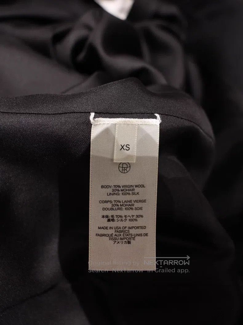 The Row The Row Long black coat Size XS / US 0-2 / IT 36-38 - 8 Thumbnail