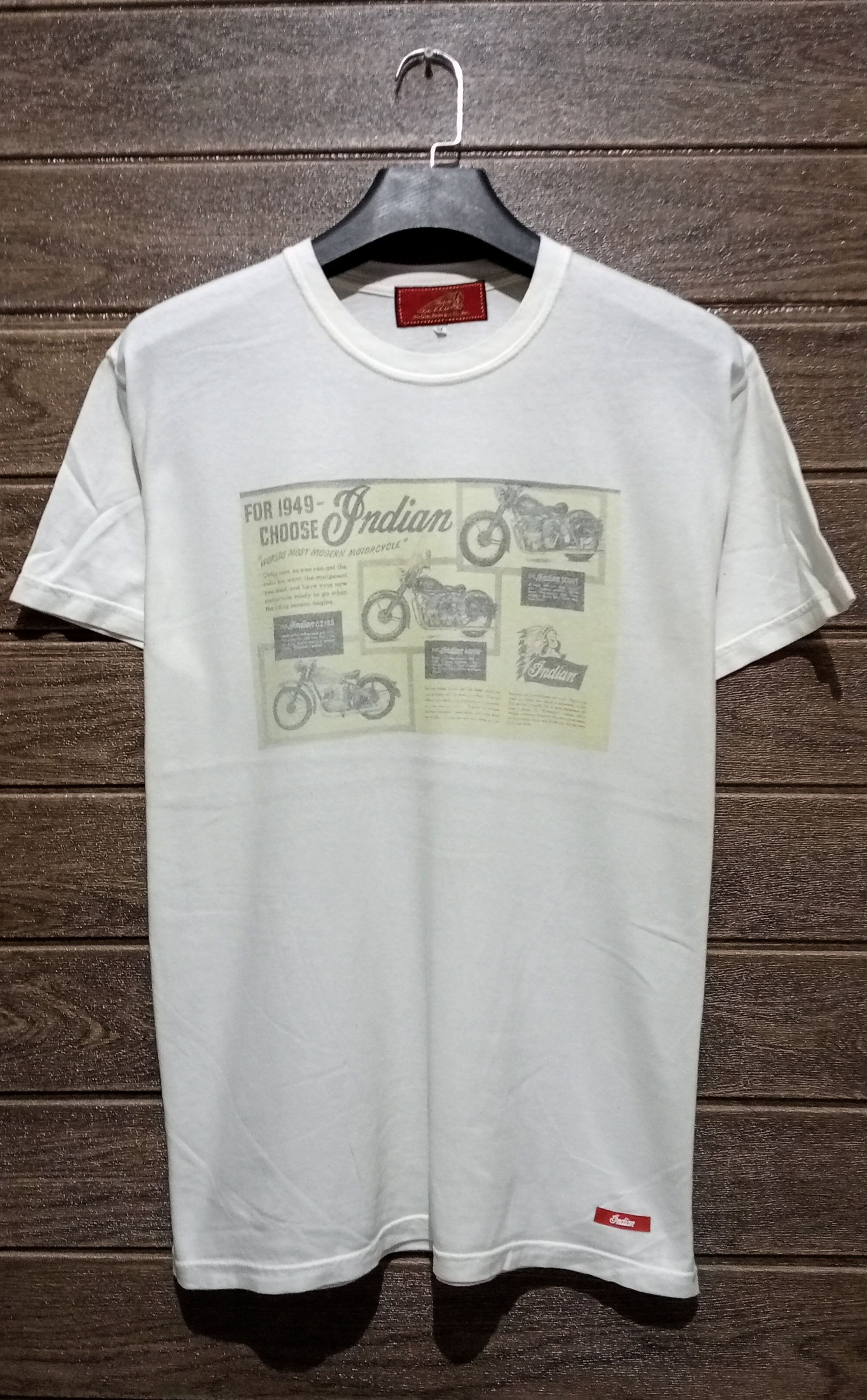 Indian Motorcycle Vintage Indian Motorcycle Tee Very Rare Size US L / EU 52-54 / 3 - 1 Thumbnail