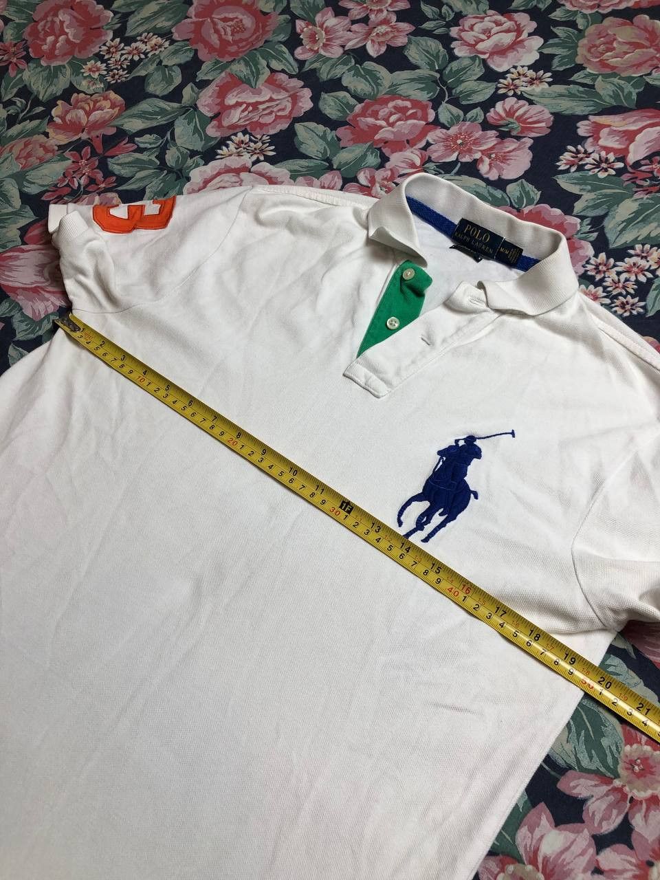 Polo Ralph Lauren Vintage Polo Ralph Lauren Custom Fit Polo Size M Size US M / EU 48-50 / 2 - 12 Thumbnail