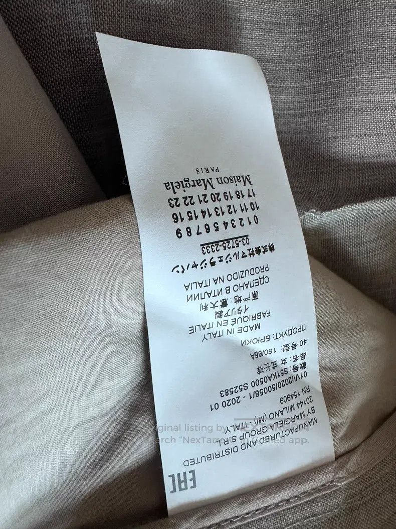 Maison Margiela Maison Margiela Line 4 woollen loose silhouette trousers Size 26" / US 2 / IT 38 - 4 Thumbnail