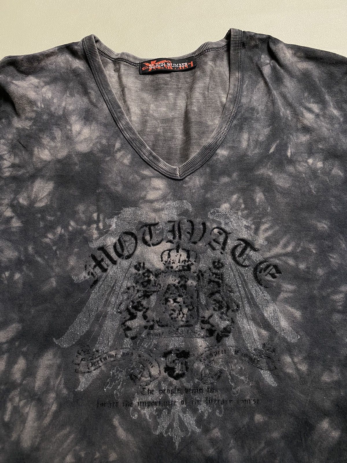 If Six Was Nine × Japanese Brand × Le Grande Bleu (L.G.B.) Y2K Slash Number Archive Tshirt Size US L / EU 52-54 / 3 - 4 Thumbnail