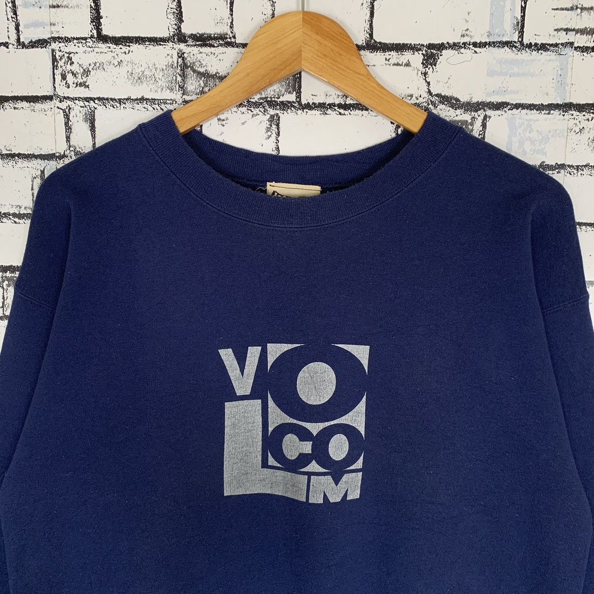 Vintage × Volcom Vintage Volcom Sweatshirt Navy Blue Size US M / EU 48-50 / 2 - 2 Thumbnail