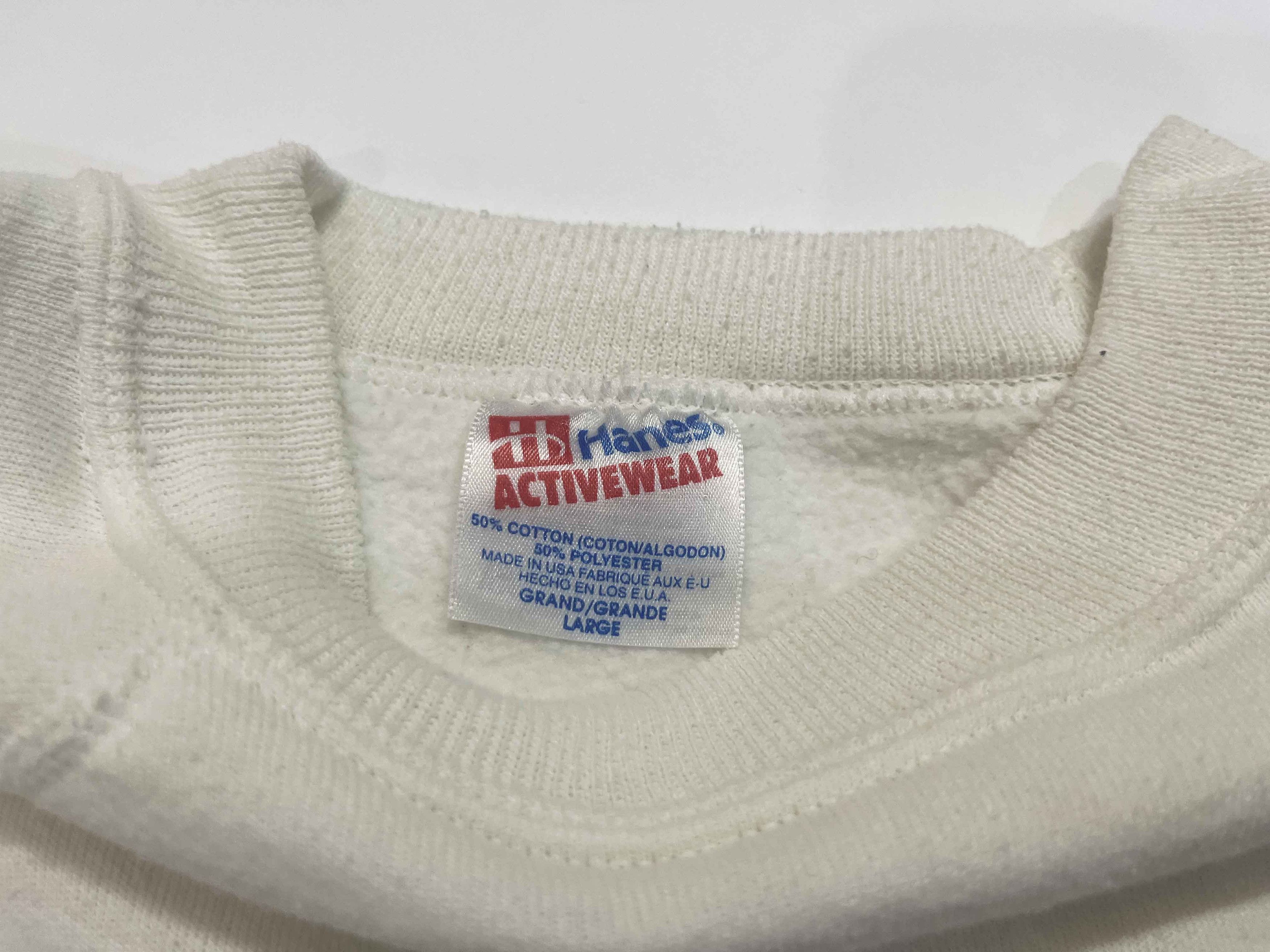 Hanes Vintage West Virginia WV Mountaineers Crewneck Sweatshirt Size US L / EU 52-54 / 3 - 3 Thumbnail