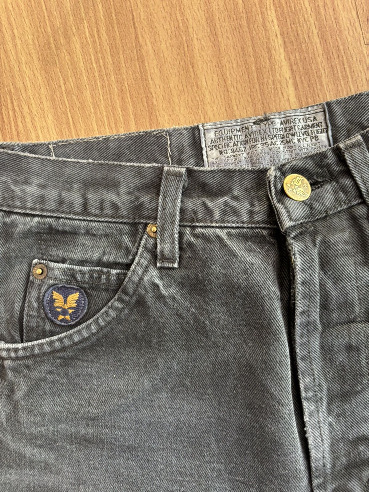 Avirex Avirex USA Authentic Flight Garment Denim Size US 29 - 5 Thumbnail