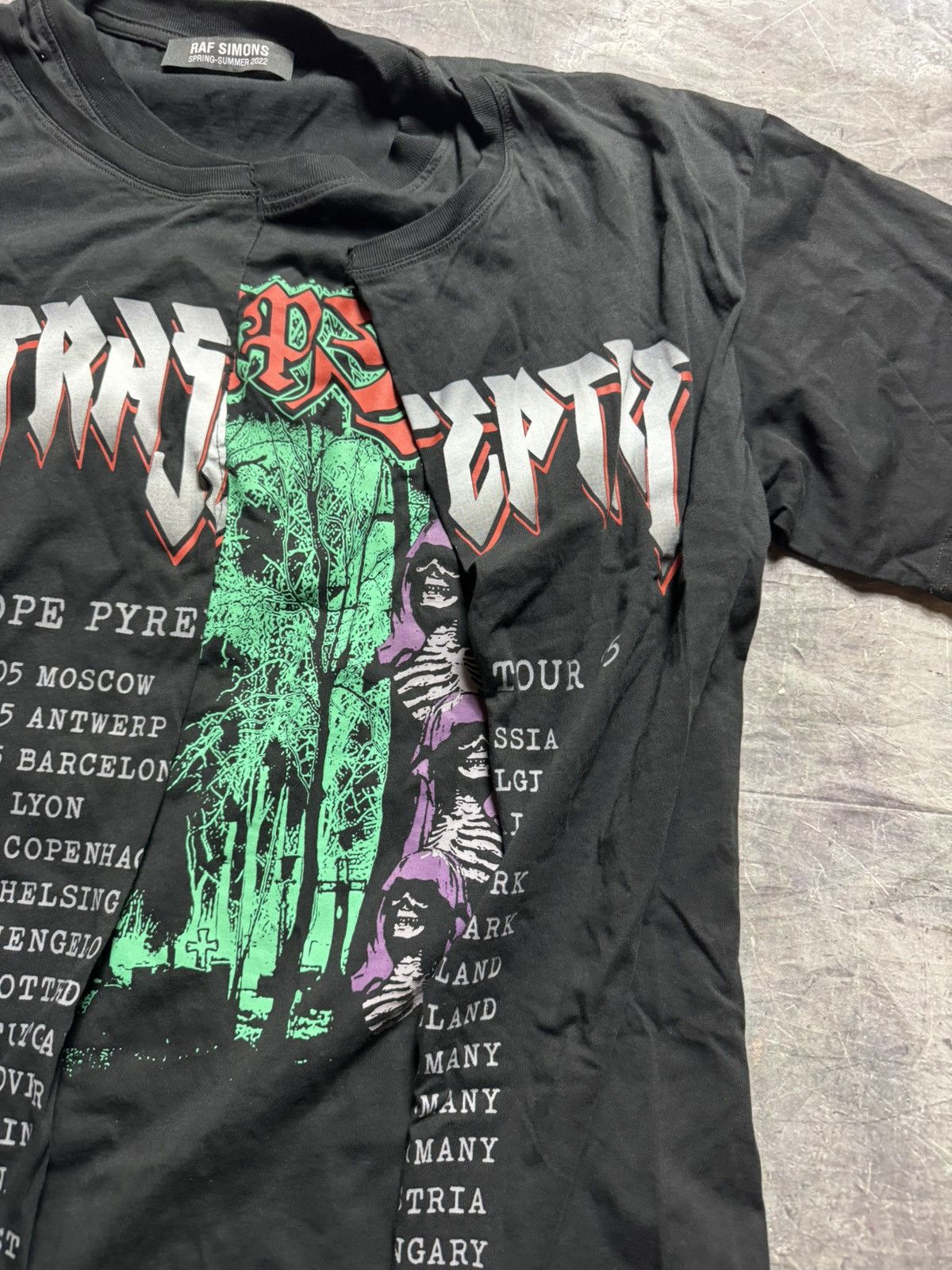 Raf Simons Raf Simons UItrascept Double Tshirt SS22 Size US M / EU 48-50 / 2 - 4 Thumbnail