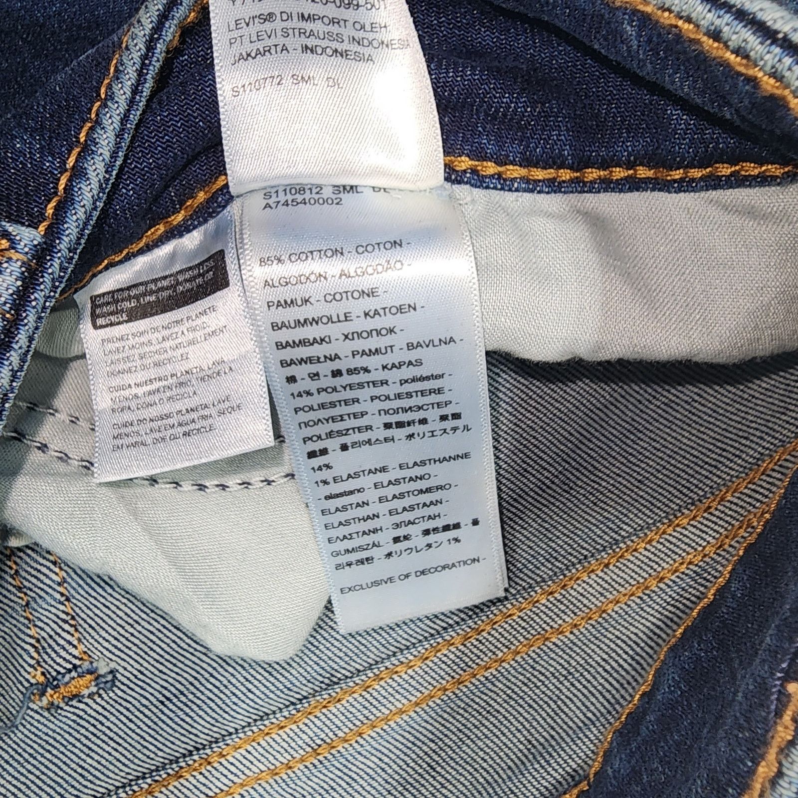 Levi's Levi's superlow flare low rise jeans W30'' X L32'' Size 30" / US 8 / IT 44 - 9 Thumbnail