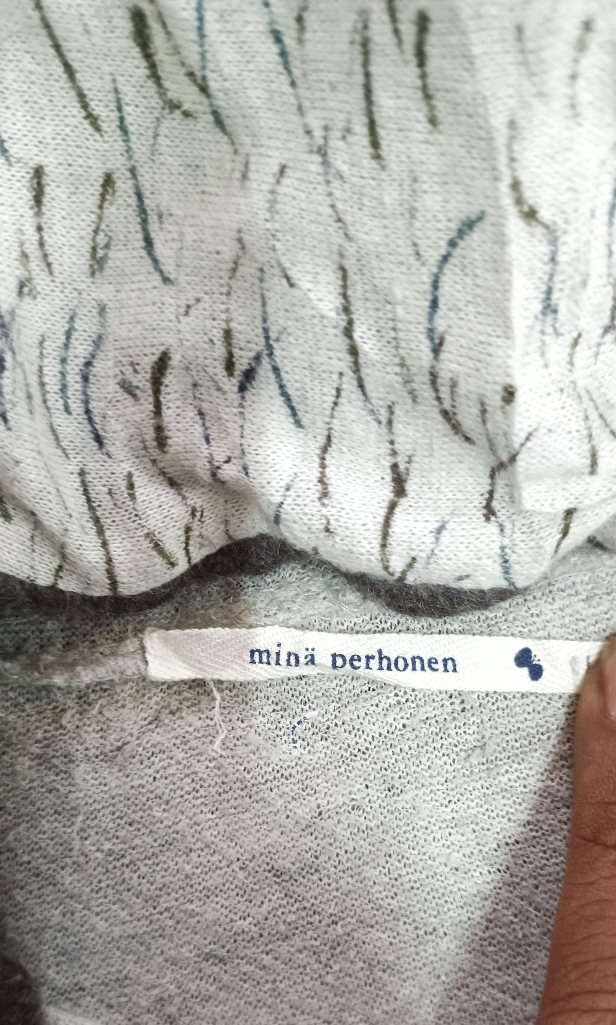 mina perhonen Mina Perhonen Angora Cachemire Hoodie Ifsixwasnine lgb style Size S / US 4 / IT 40 - 7 Thumbnail