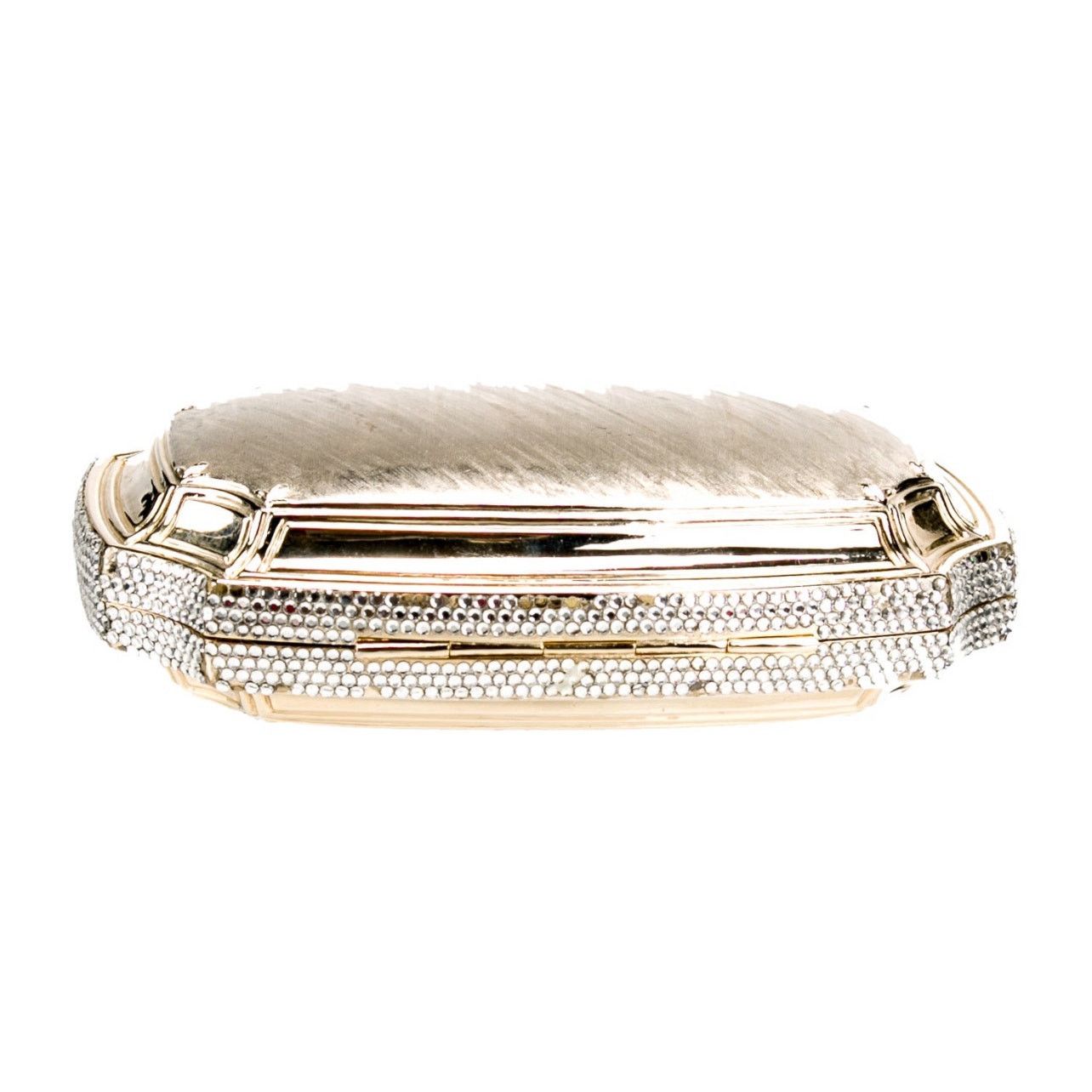 Judith Leiber Judith Leiber Convertible Minaudière with Gemstone & Crystal Size ONE SIZE - 11 Thumbnail