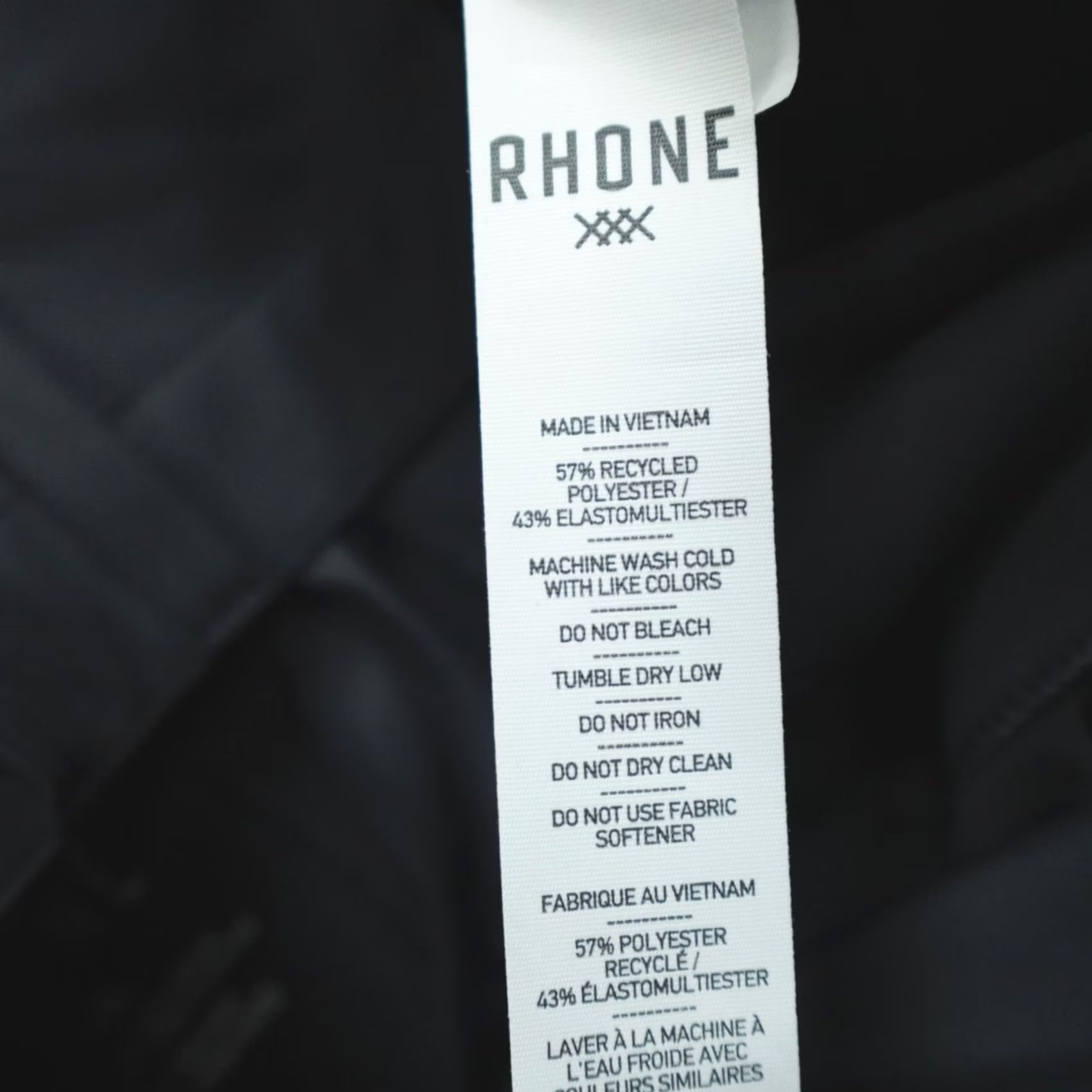 Rhone Rhone Pants Mens 33 Commuter Pocket Slim Fit Performance Men Size Navy Inseam Size US 33 - 5 Thumbnail