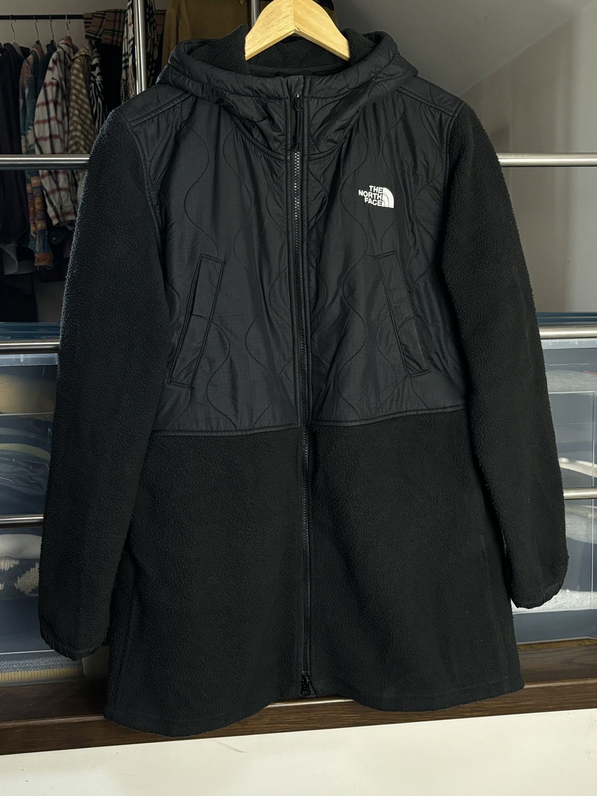 The North Face The North Face Fleece Coat Jacket Size L / US 10 / IT 46 - 2 Thumbnail