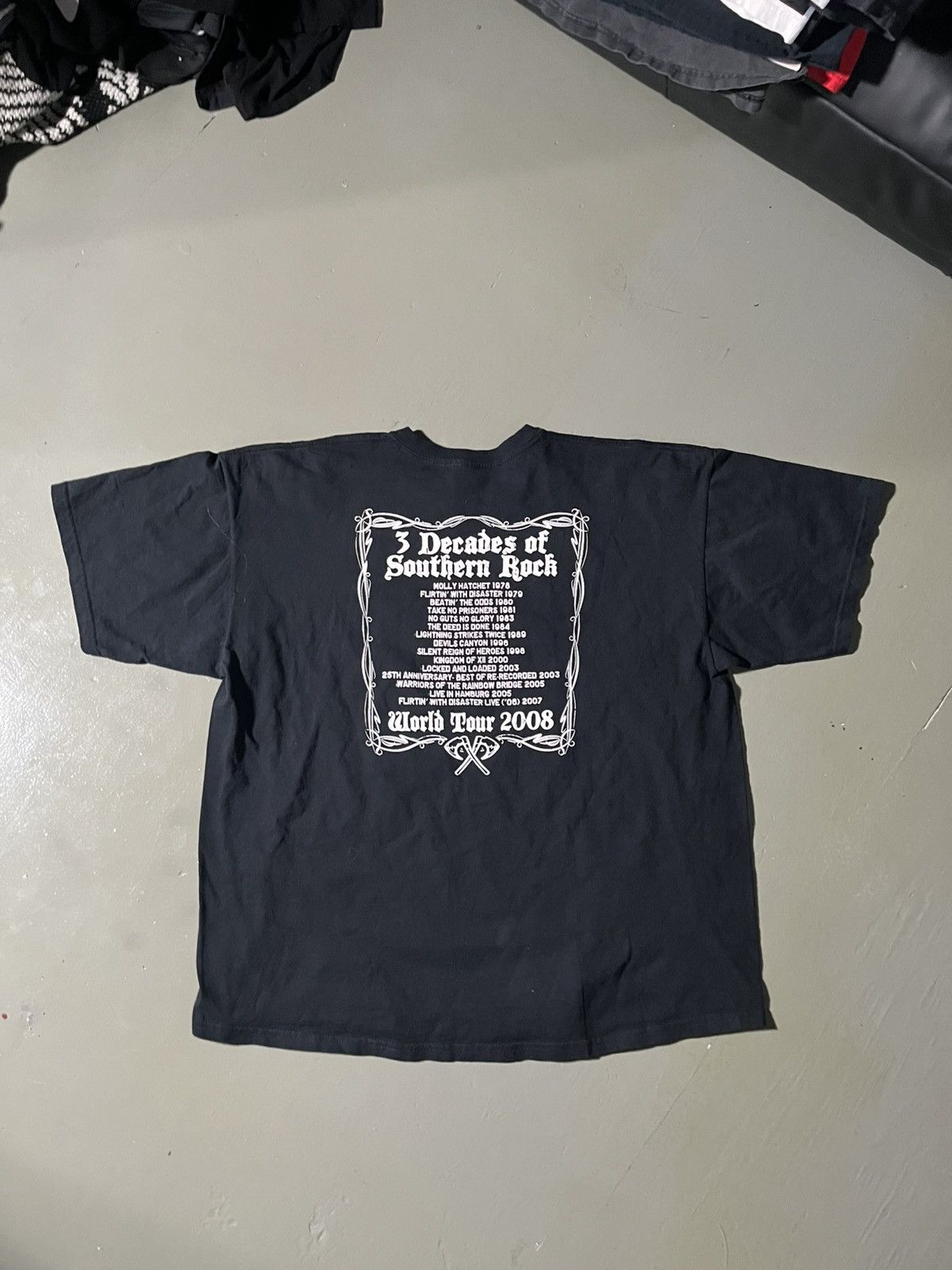 Other 2008 Molly Hatchet Workd Tour t-shirt Size US XXL / EU 58 / 5 - 4 Thumbnail