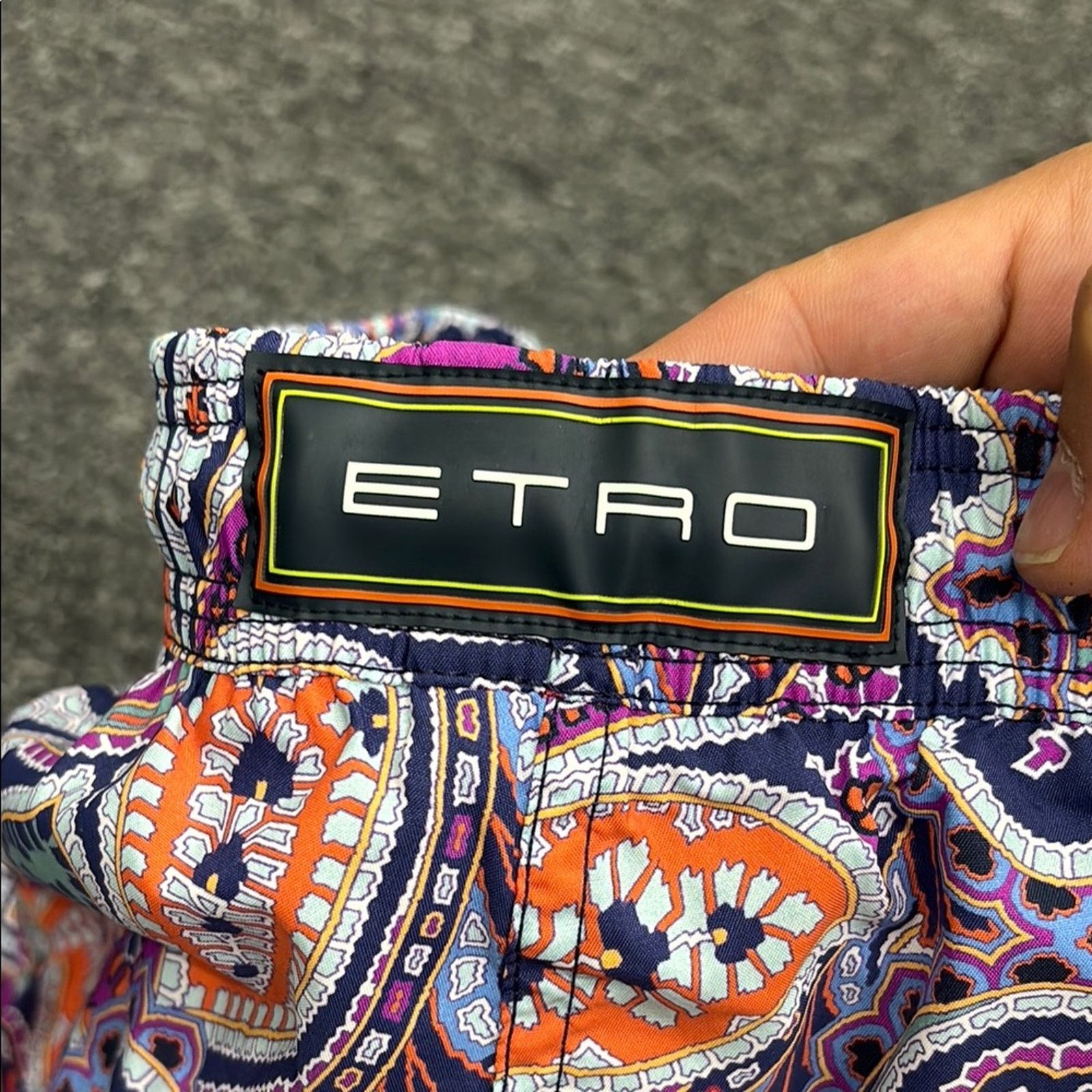 Etro NWT Etro Men's Multicolor Paisley Swim Trunks Size XL Size US 38 / EU 54 - 6 Thumbnail