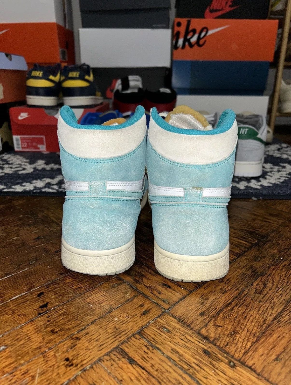 Jordan Brand Jordan 1 Retro OG High Turbo Green Sz 12 Size US 12 / EU 45 - 2 Thumbnail