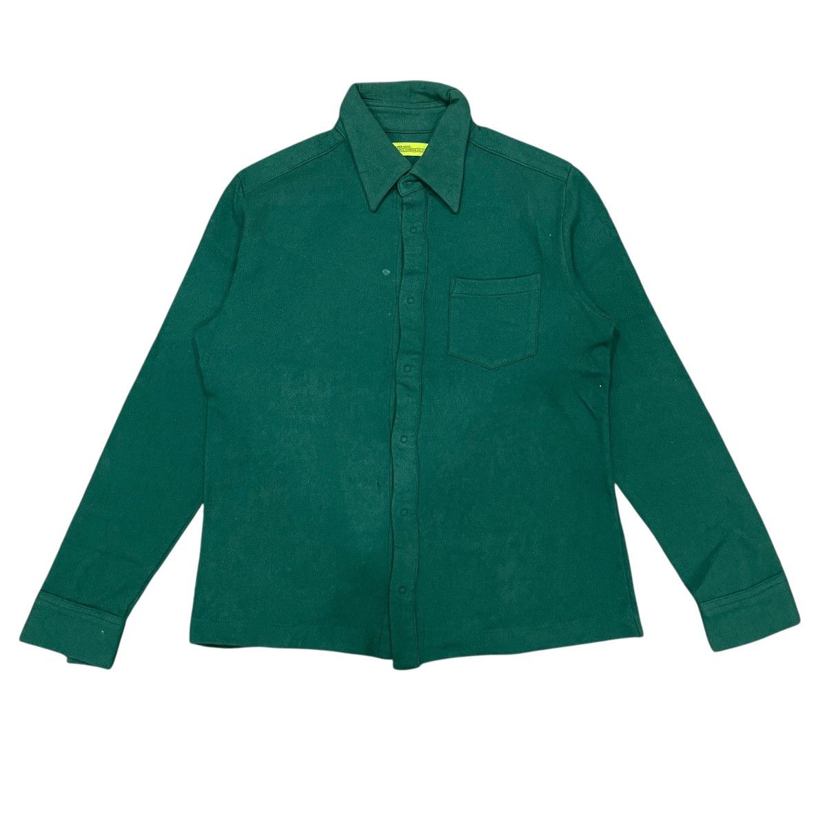 CABANE de ZUCCa Vintage 90s Cabane de Zucca Snap Button Wool Jacket Shirt Size US M / EU 48-50 / 2 - 1 Thumbnail
