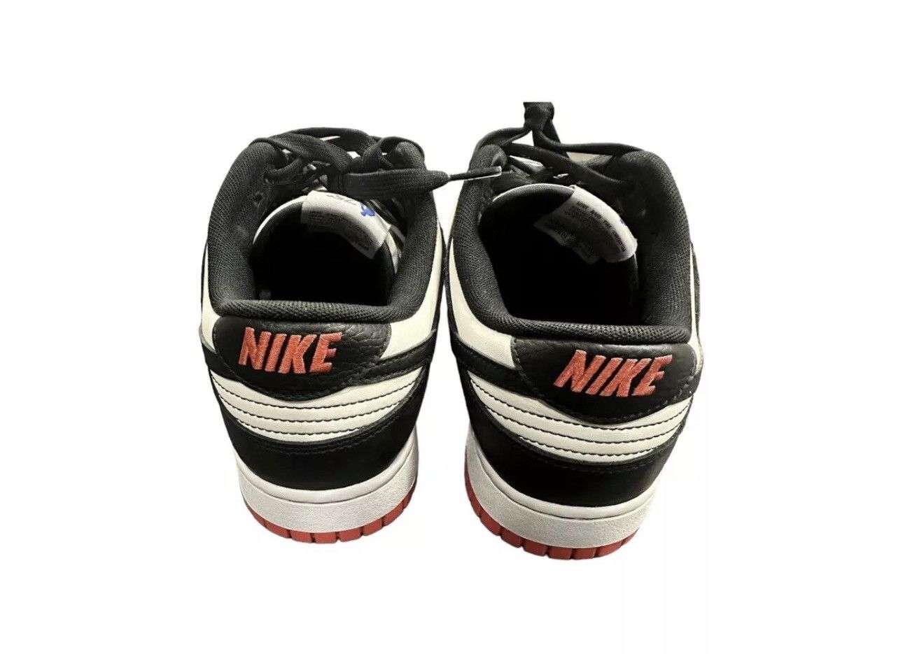 Nike Nike Dunk Low EMB x NBA 75th Anniversary - Bulls 2021 Size US 10.5 / EU 43-44 - 9 Thumbnail