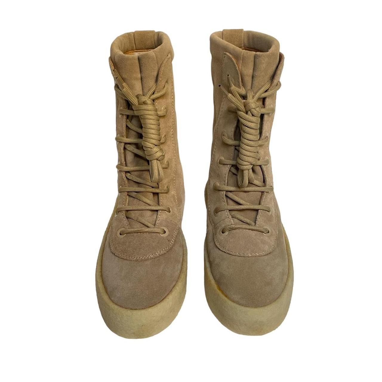 image of Yeezy Season 2 Crepe Boots in Tan, Men's (Size 7)