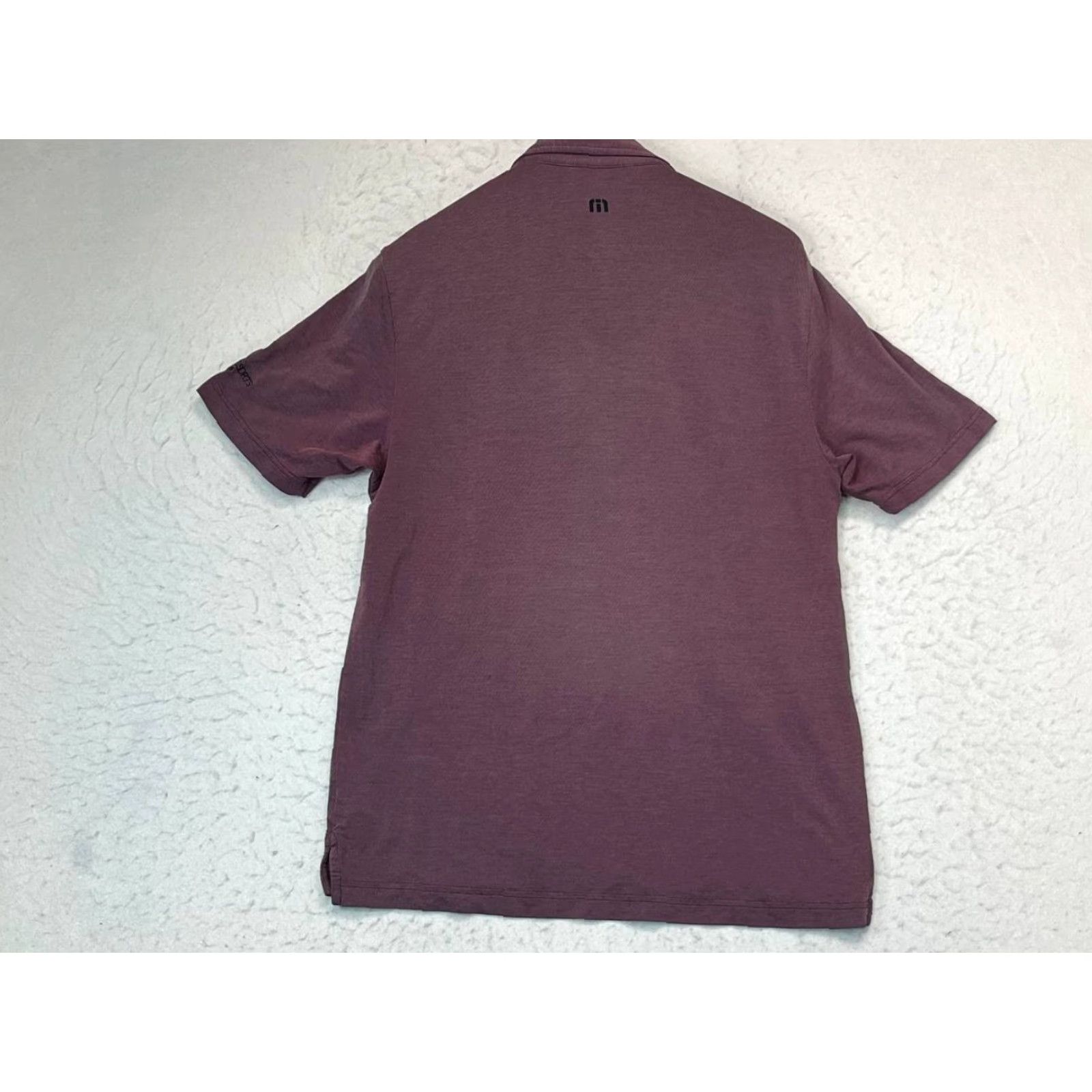 TravisMathew Travis Mathew Shirt Mens Medium Color Multicolor Logo Short Sleeve Polo Golf Size US M / EU 48-50 / 2 - 2 Thumbnail
