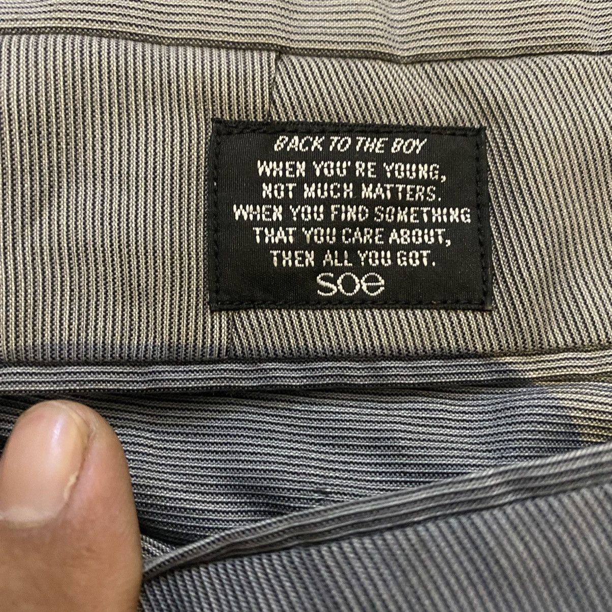 Soe 2000s Soe Japan Sampel Works Pants Style Size US 26 / EU 42 - 10 Thumbnail