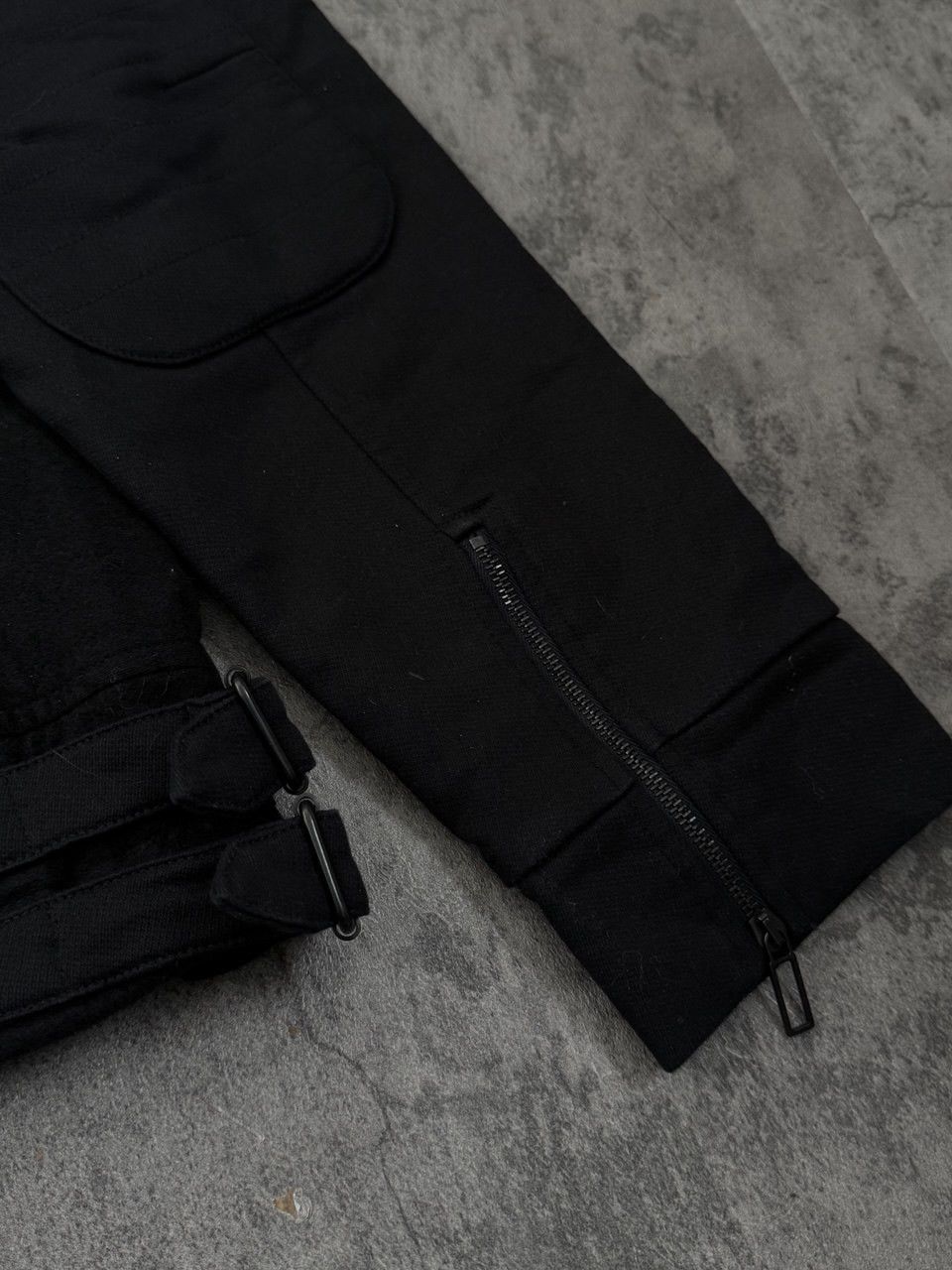 Paolo Pecora Paolo Pecora Milano Asymmetrical Zip Hoodie in Black Size US XL / EU 56 / 4 - 17 Thumbnail