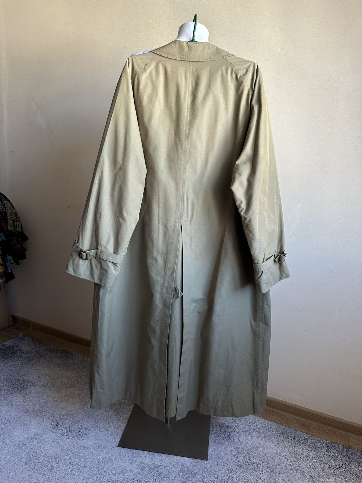 Burberry Vintage 70-80s Burberrys Beige Cotton Coat Japanese Style Size US M / EU 48-50 / 2 - 4 Thumbnail