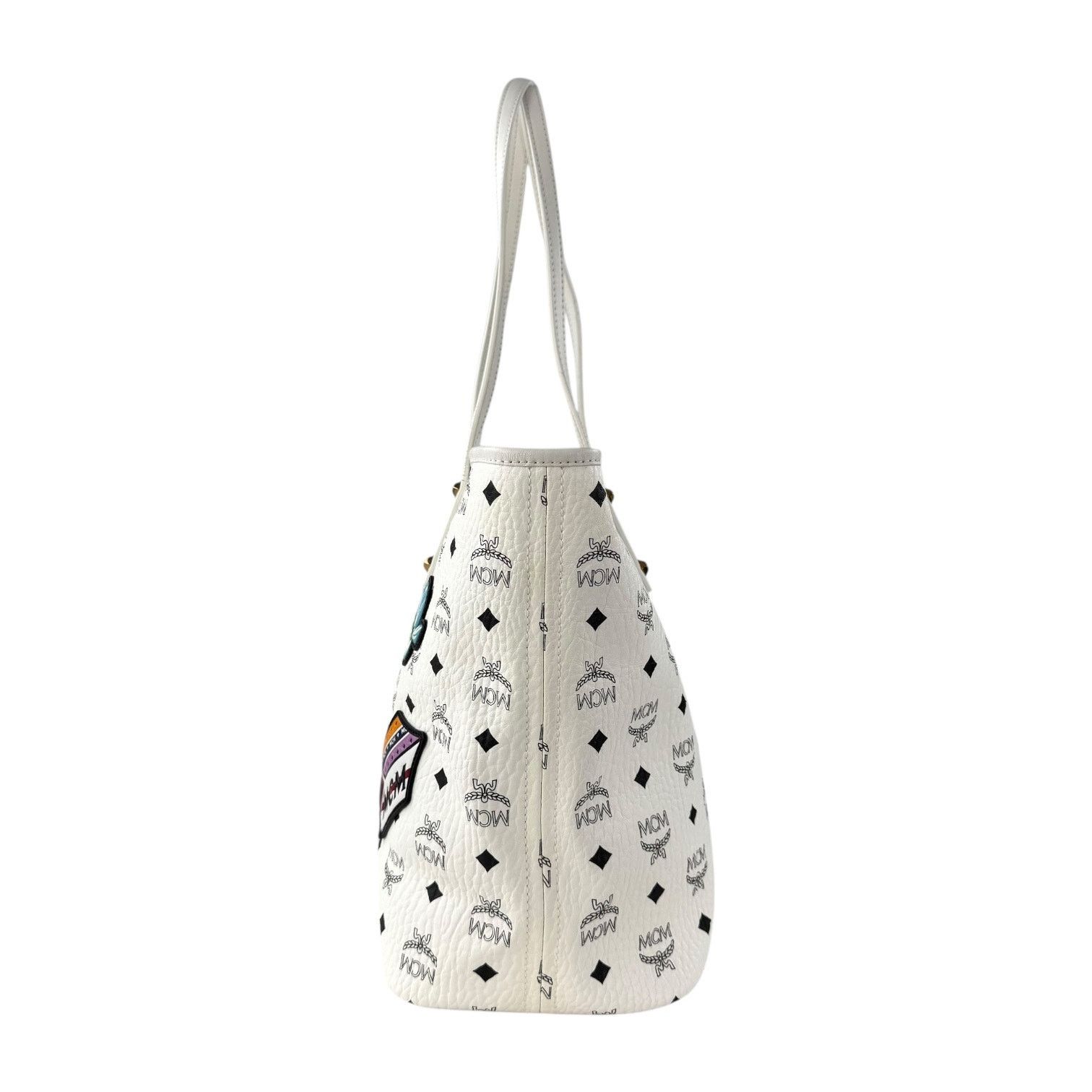 MCM MCM Monogram Victory Patch Anya Zip Tote & Pochette Size ONE SIZE - 5 Thumbnail