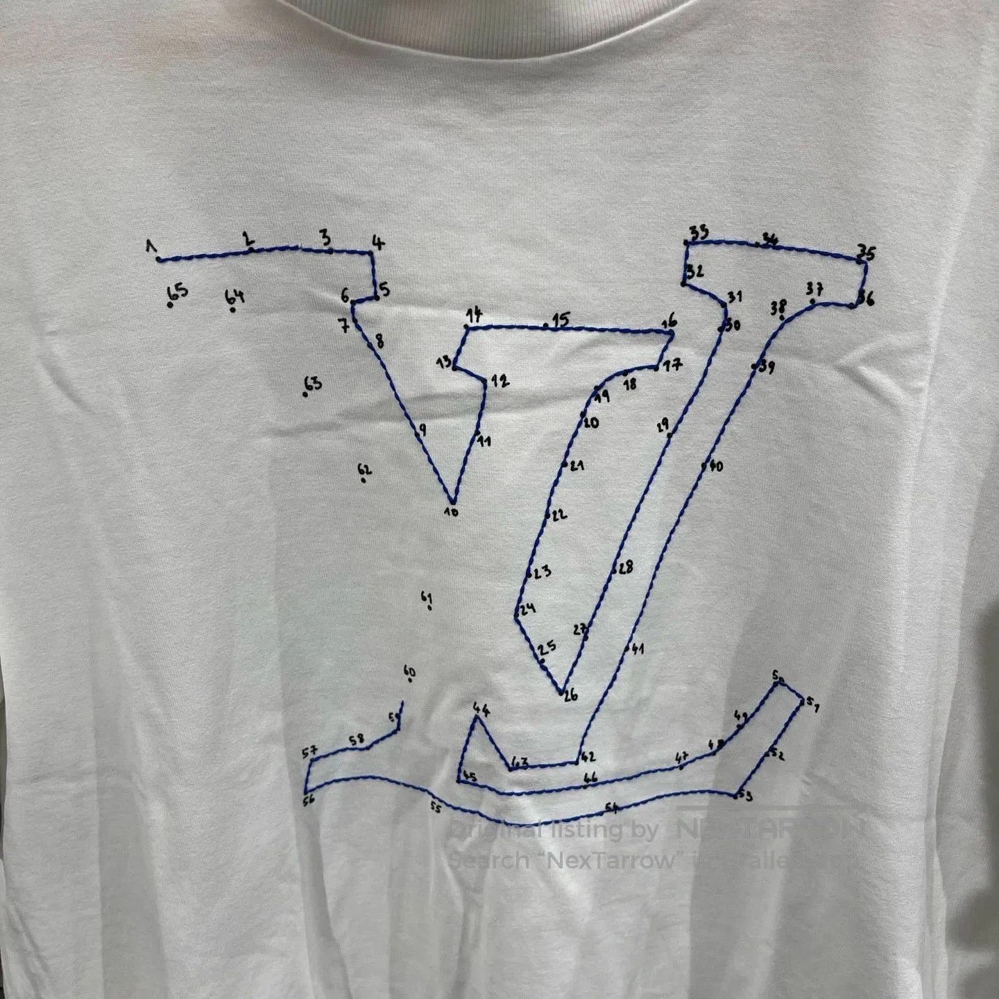 Louis Vuitton White Short Sleeve Graphic T-Shirt. Size US M / EU 48-50 / 2 - 4 Thumbnail