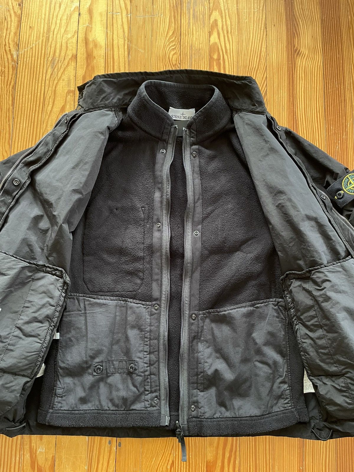 Stone Island Stone Island David Light TC Layered Bomber Jacket Size US L / EU 52-54 / 3 - 5 Thumbnail