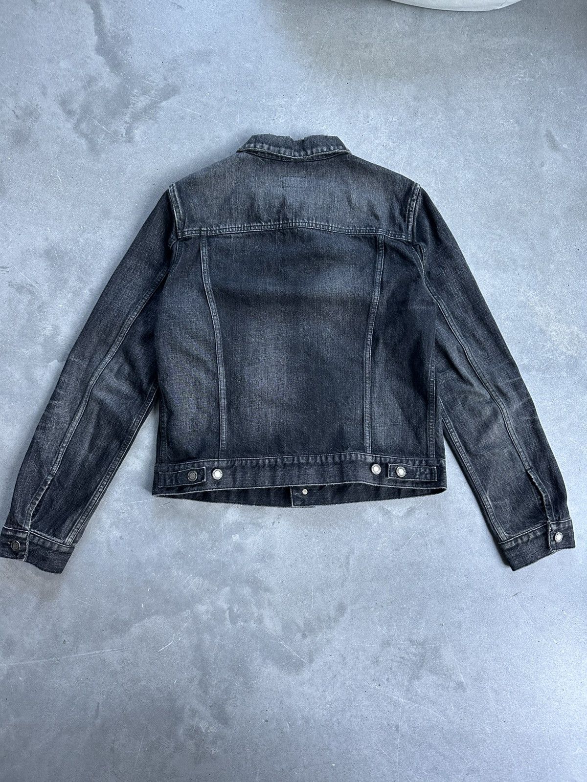 Saint Laurent Paris Saint Laurent Denim jacket faded distressed 2019 Size US M / EU 48-50 / 2 - 8 Thumbnail