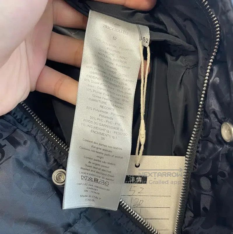 Dior Dior Black Men's Down Jacket L Size . Size US L / EU 52-54 / 3 - 4 Thumbnail