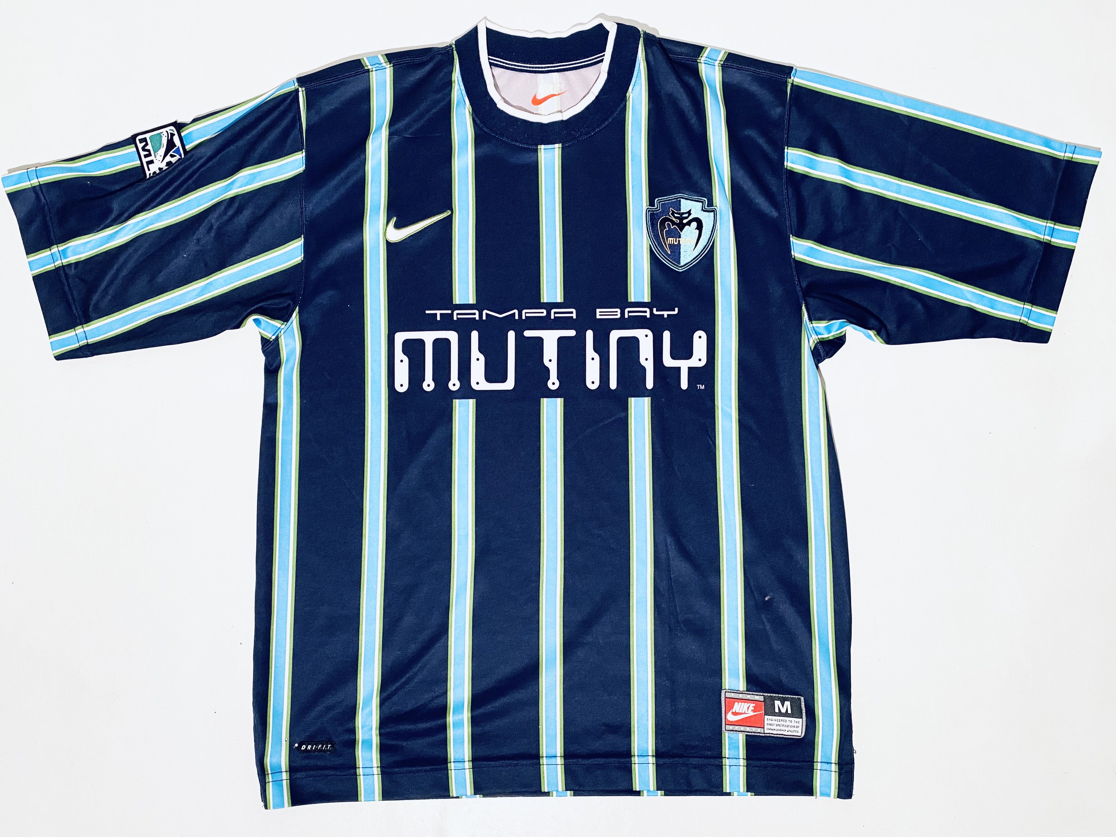 Nike Tampa Bay Mutiny Home Jersey 1998 - 2000 98-2000 MLS Size US M / EU 48-50 / 2 - 3 Thumbnail