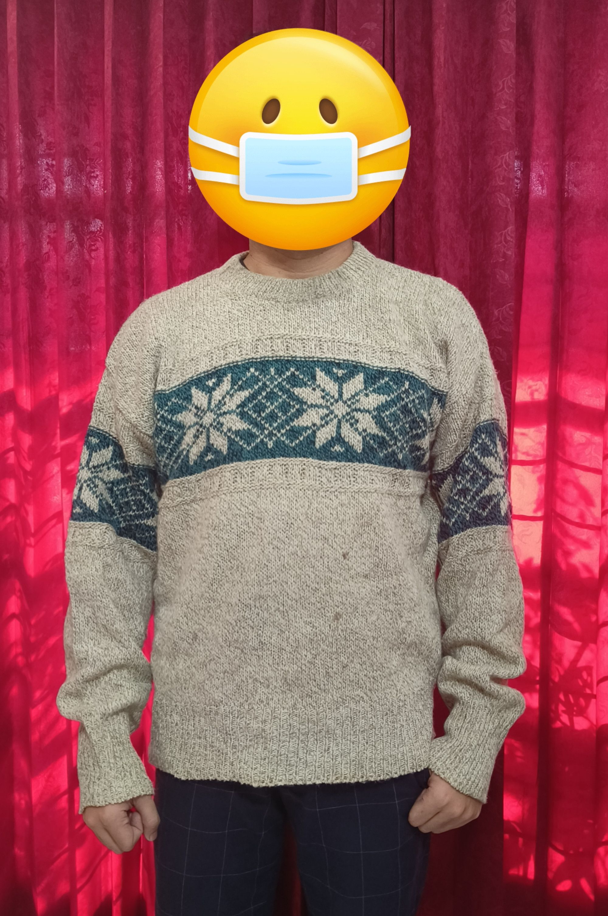 Other Vintage 80s VICTORIAN DRY GOODS Ethnic Motifs Knit Sweater Size US M / EU 48-50 / 2 - 7 Thumbnail