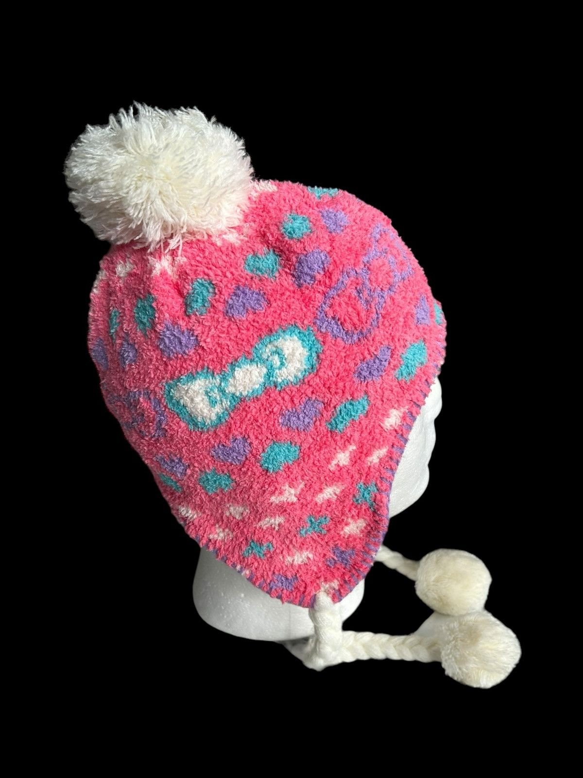 Anime × Japanese Brand Vtg Hello Kitty Beanie Hats Size ONE SIZE - 4 Thumbnail