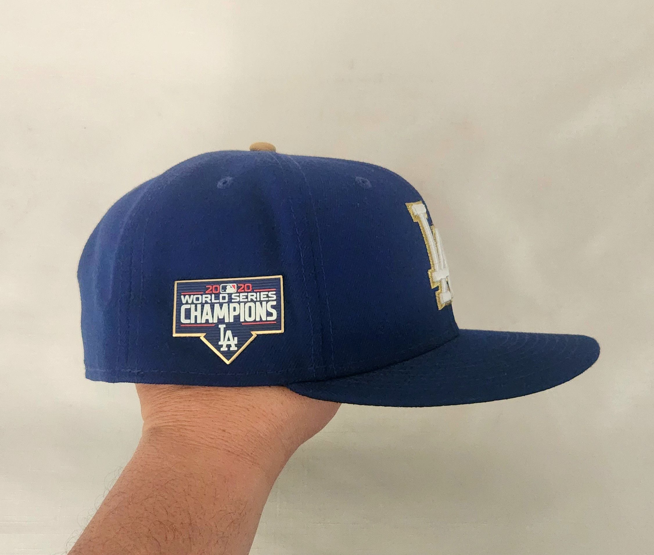 Cooperstown Collection × New Era New Era 2020 Dodgers World Series Champions Gold Program Hat Size ONE SIZE - 5 Thumbnail