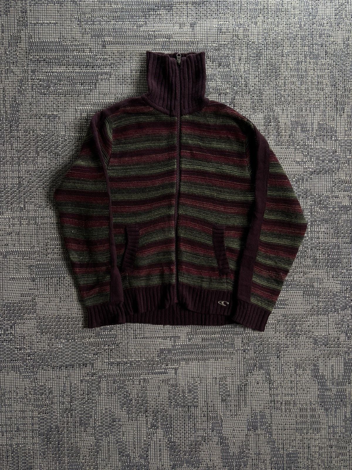 O'Neill O’neill Very Rare Wool Vintage Winter Ski Full Zip Sweater Size L / US 10 / IT 46 - 1 Thumbnail