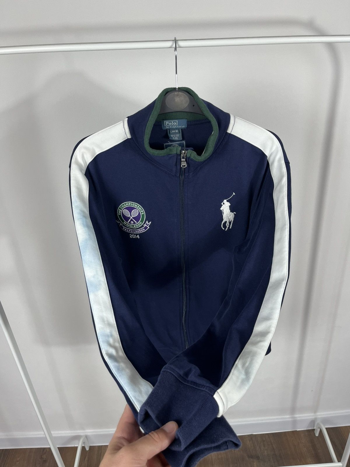Polo Ralph Lauren Polo Ralph Lauren Wimbledon 2014 Zip Track Jacket Size M / US 6-8 / IT 42-44 - 3 Thumbnail