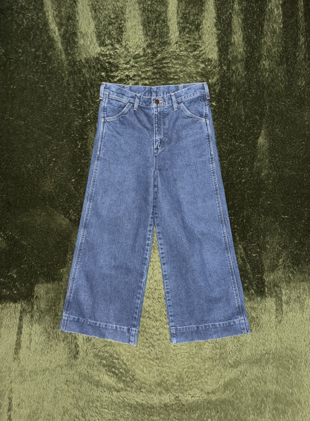 Wrangler [M] Wrangler Made in Japan Wide Denim Pants Size 29" - 1 Thumbnail