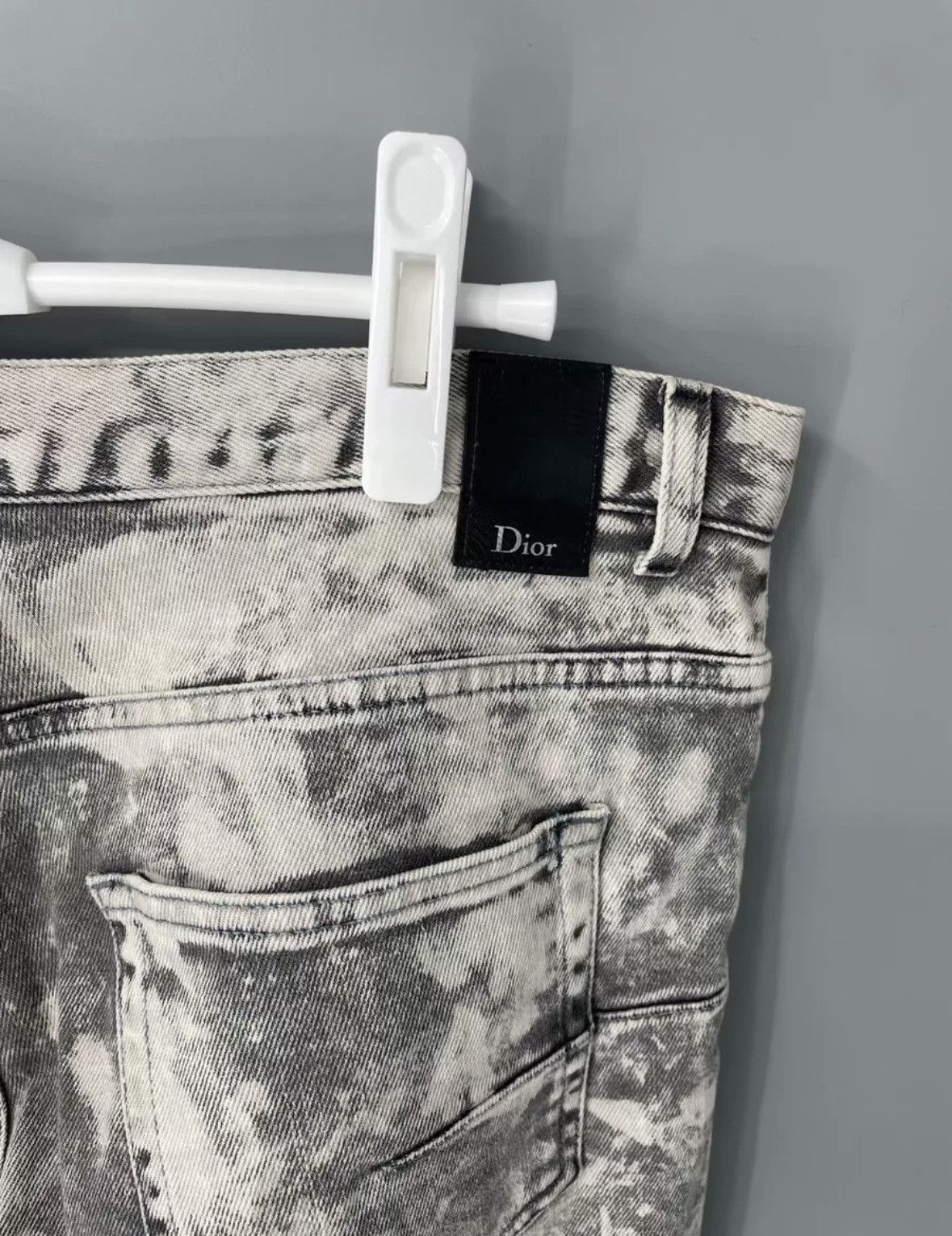Dior Dior snowflake splashy jeans Size US 32 / EU 48 - 3 Thumbnail