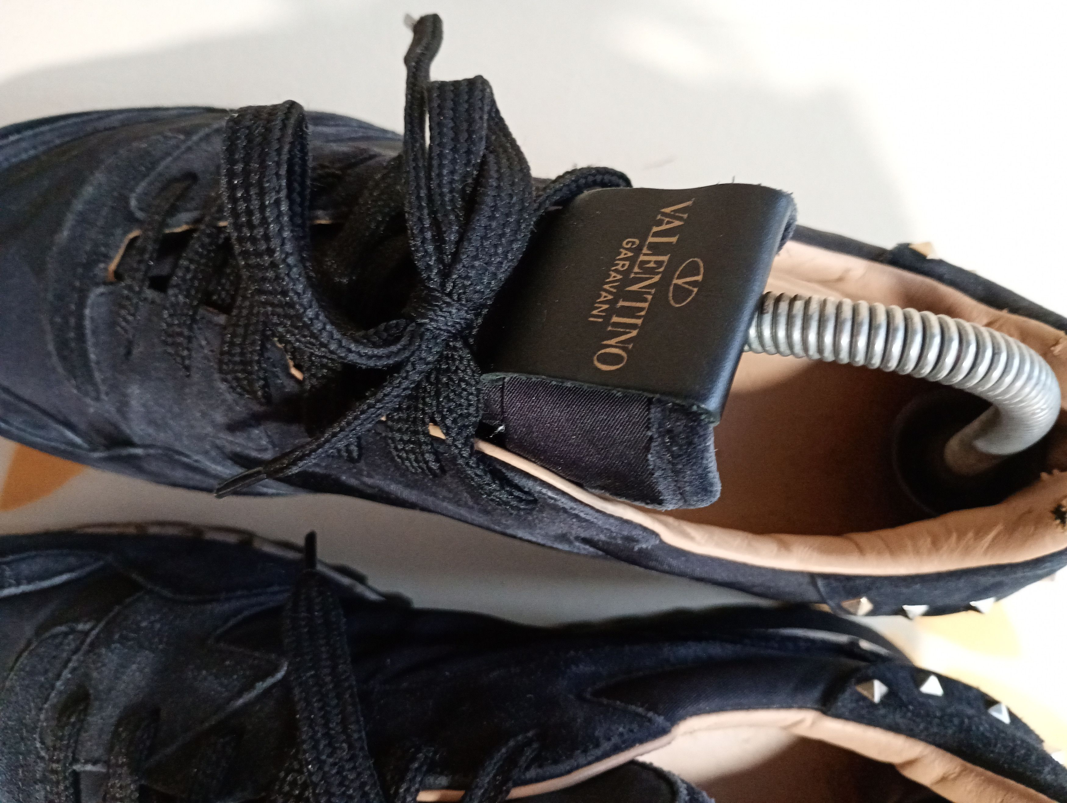 Valentino Valentino Suede and Camouflage Canvas Rockrunner Size US 9.5 / EU 42-43 - 4 Thumbnail