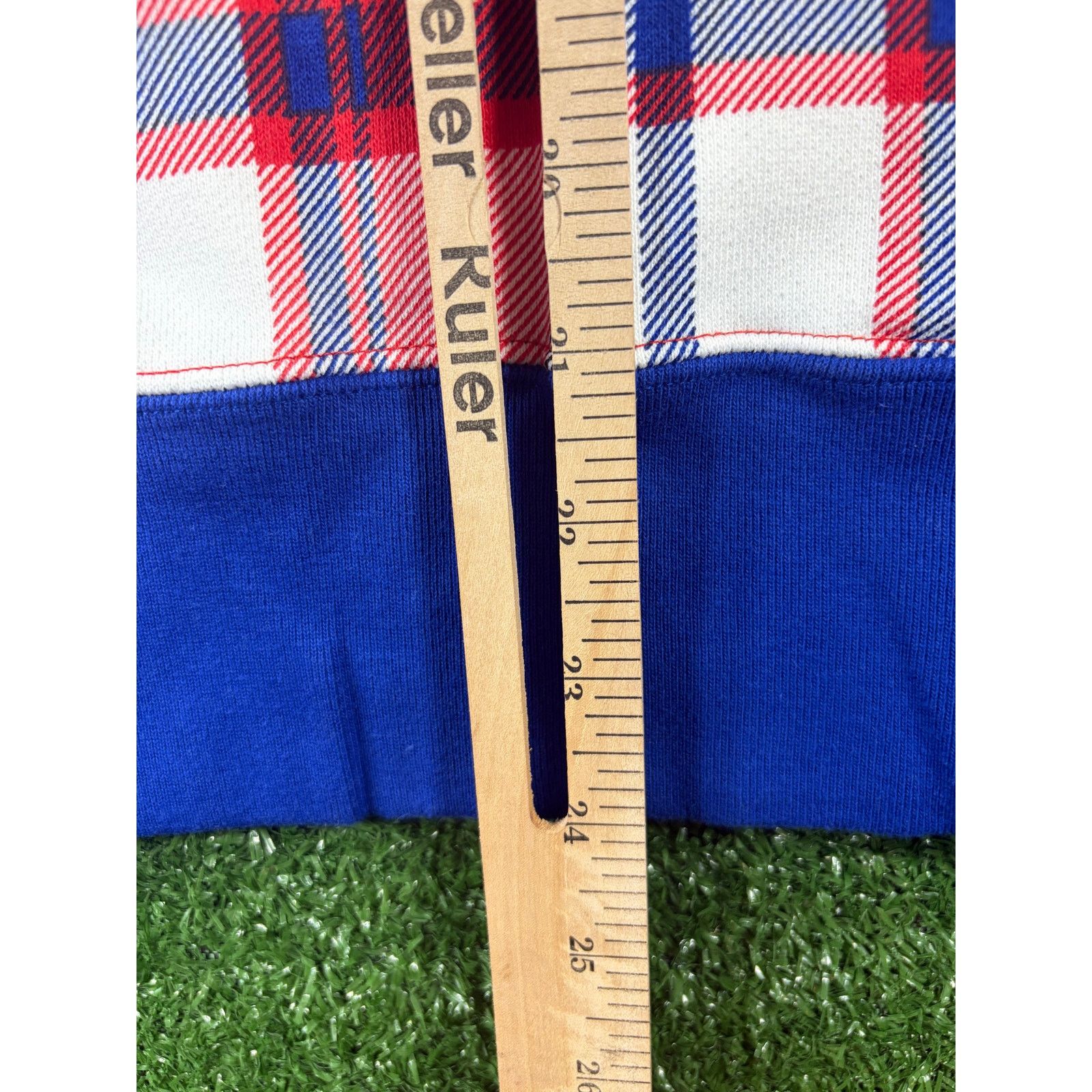 Bape Bape London Plaid Check Wide Pullover Hoodie Size Medium Size US M / EU 48-50 / 2 - 6 Thumbnail