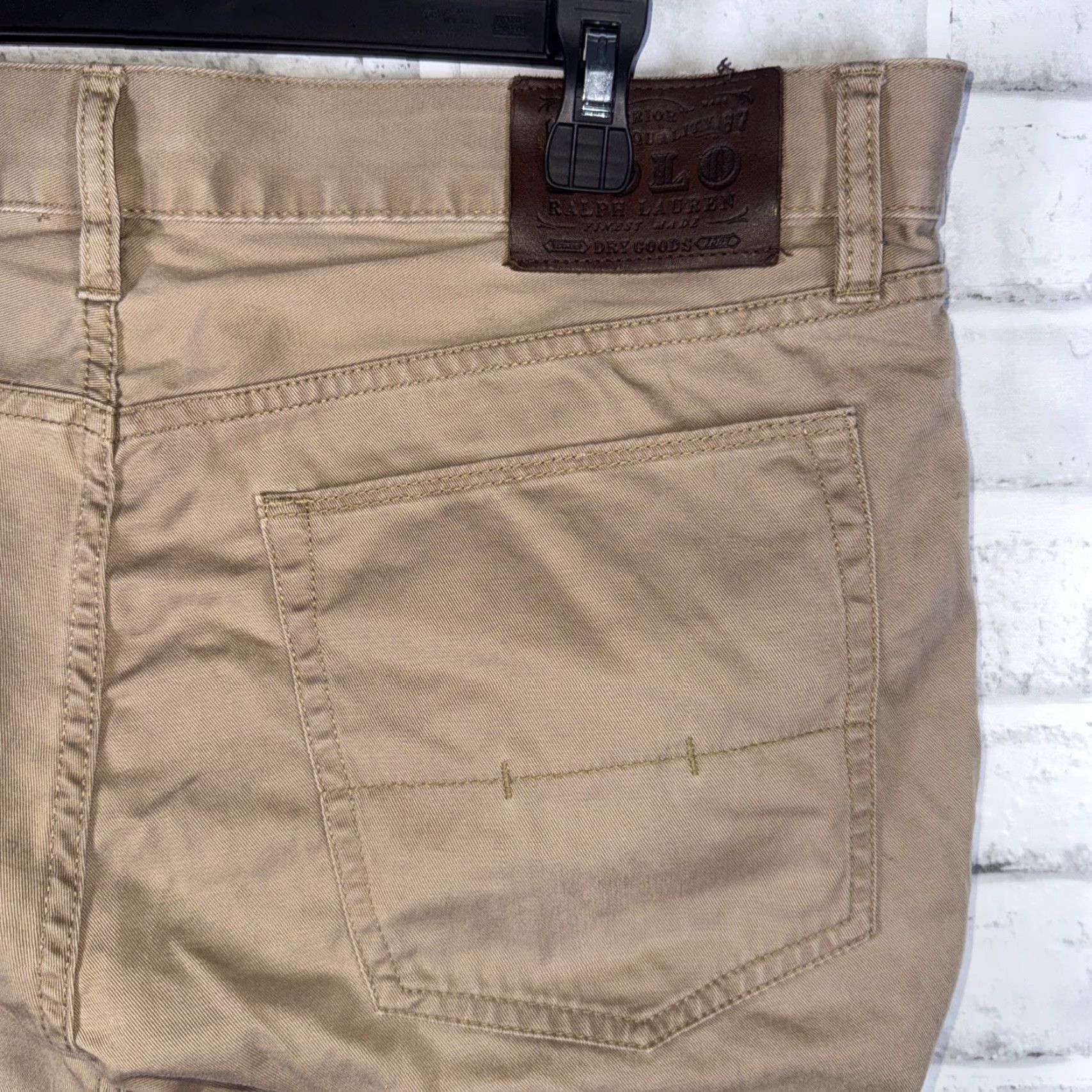 Polo Ralph Lauren Polo Ralph Lauren Pants Beige 34x32 Mens Chino Size US S / EU 44-46 / 1 - 3 Thumbnail