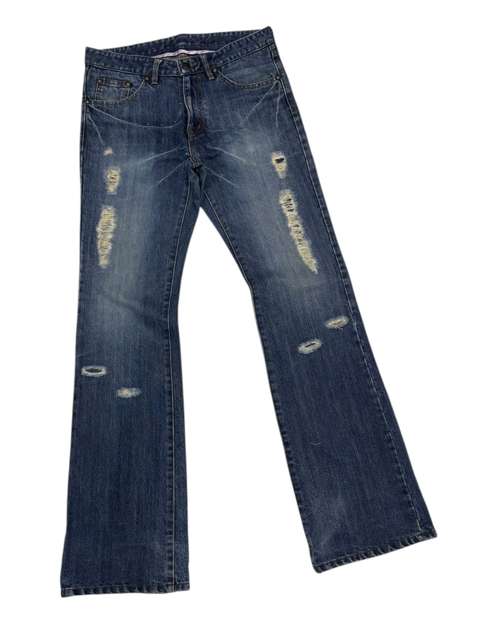 Hysteric Glamour × If Six Was Nine × Tornado Mart CUSTOM CULTURE FLARE JEANS Size US 32 / EU 48 - 7 Thumbnail