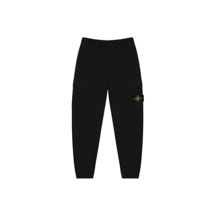 Stone Island Stone Island Black Casual Cargo Pants for Men Size US 32 / EU 48 - 1 Thumbnail