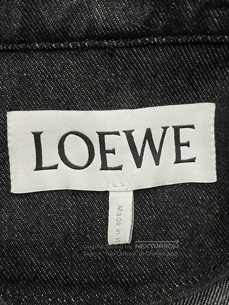 Loewe Loewe Black and gray washed denim jacket Size XS / US 0-2 / IT 36-38 - 3 Thumbnail