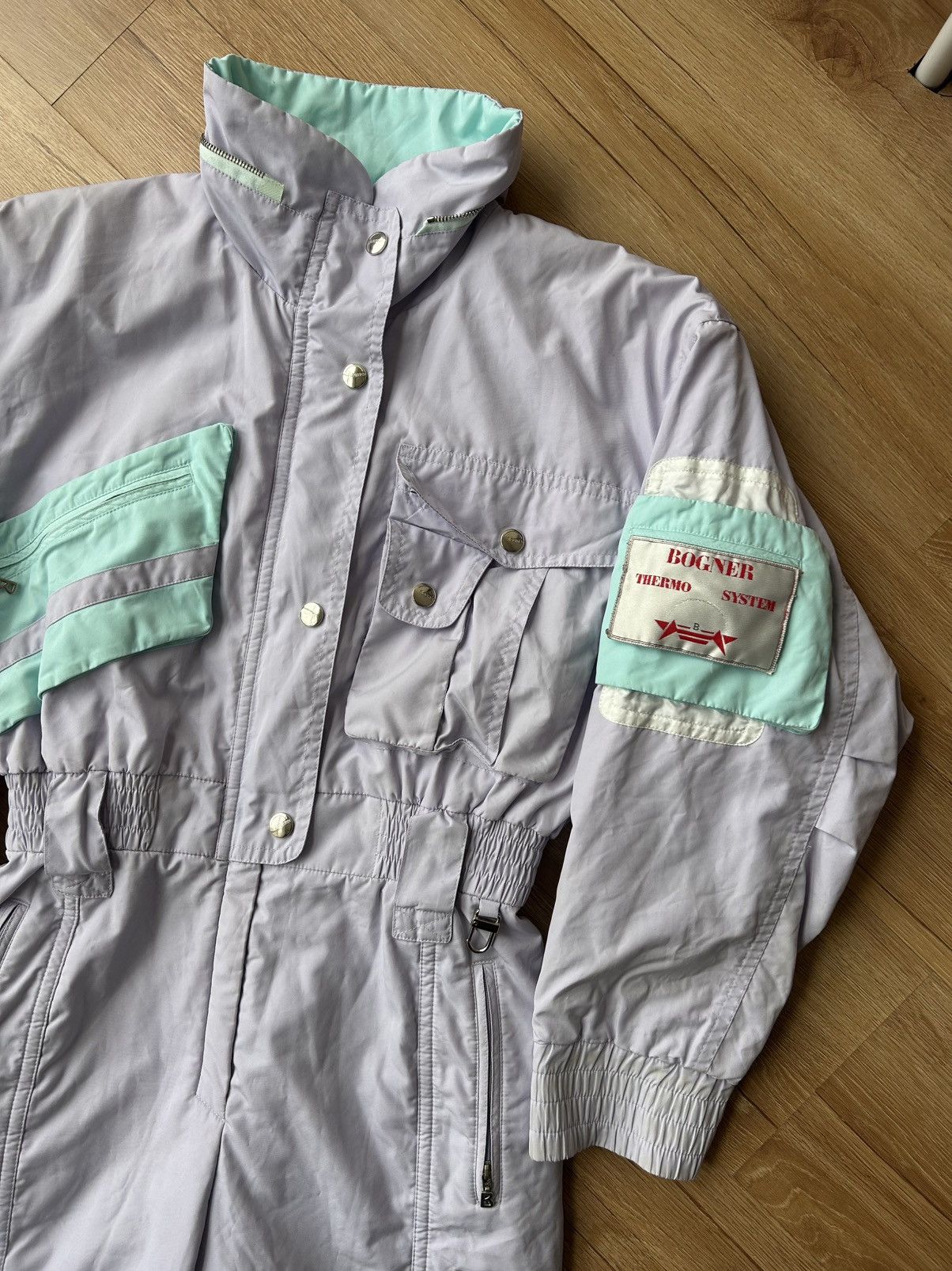 Bogner RARE 80s Bogner West Germany Thermo System Ski Suit Size 30" / US 8 / IT 44 - 4 Thumbnail