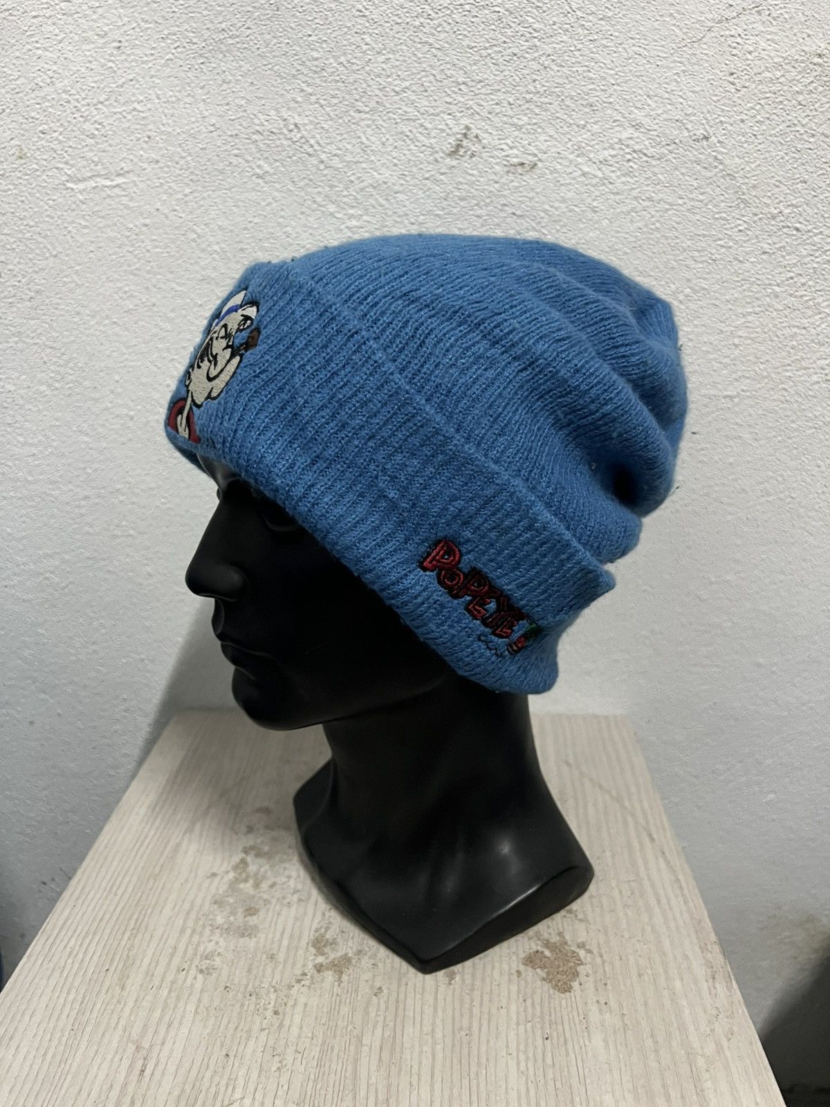 Cartoon Network Vintage Popeye Cartoon Beanie Hat Size ONE SIZE - 3 Thumbnail