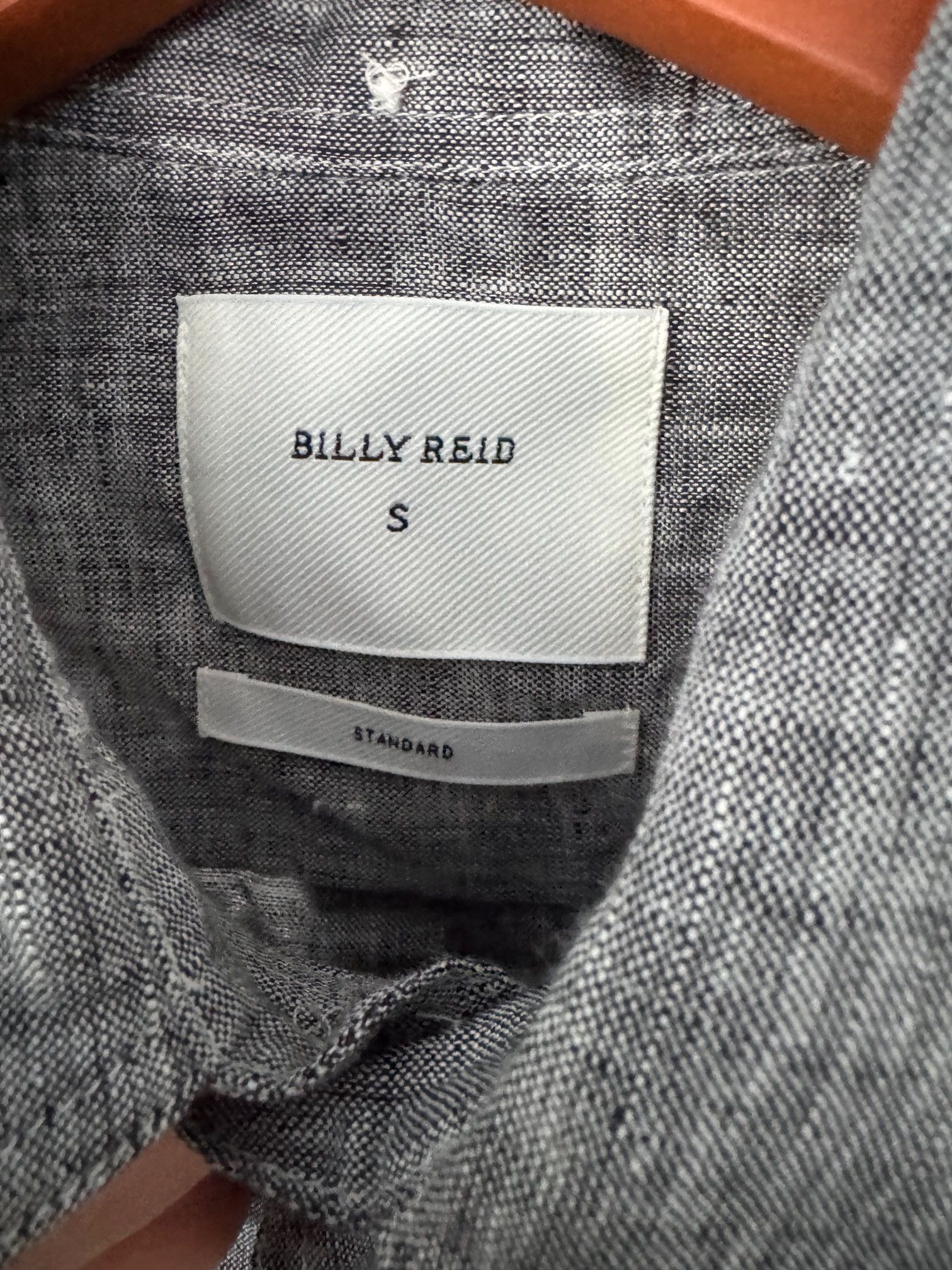 Billy Reid Grey Linen Shirt Size US S / EU 44-46 / 1 - 2 Thumbnail