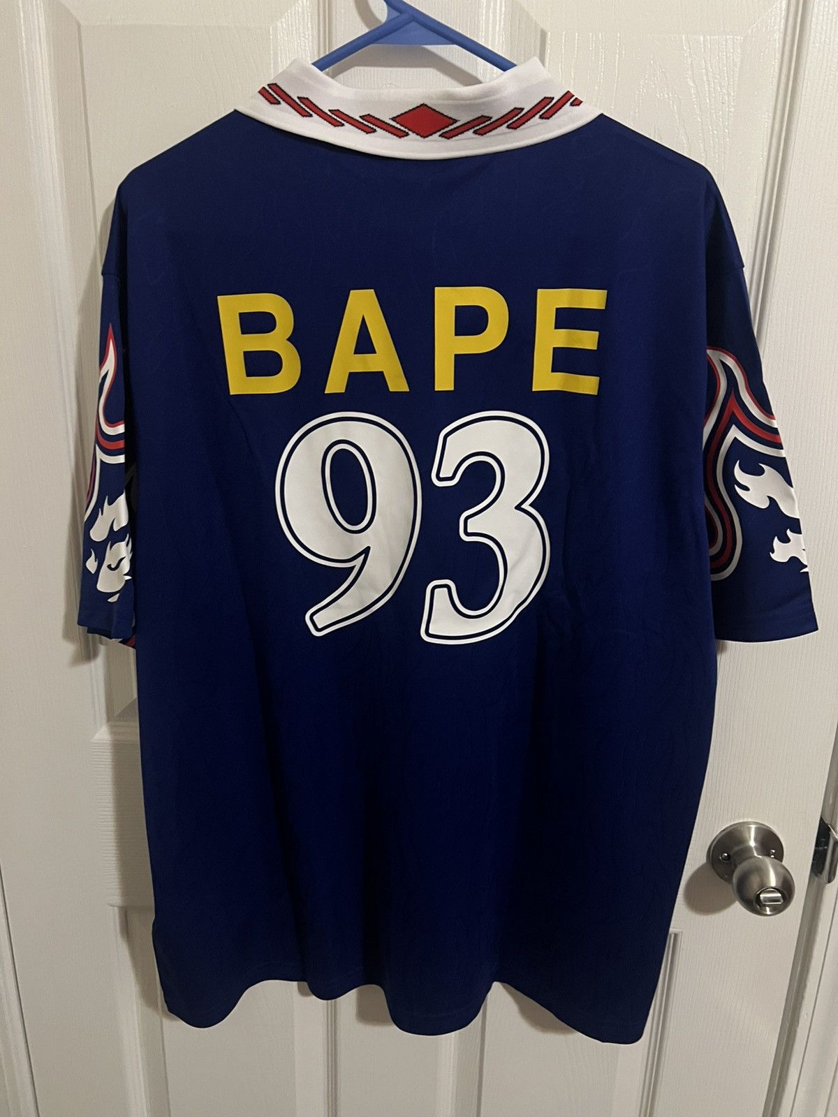 Adidas × Bape Adidas x Bape Flame Jersey Size Large Size US L / EU 52-54 / 3 - 2 Thumbnail